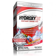 HYDROXYCUT Bebida Instantânea para Energia e Perda de Peso Sabor Wildberry 